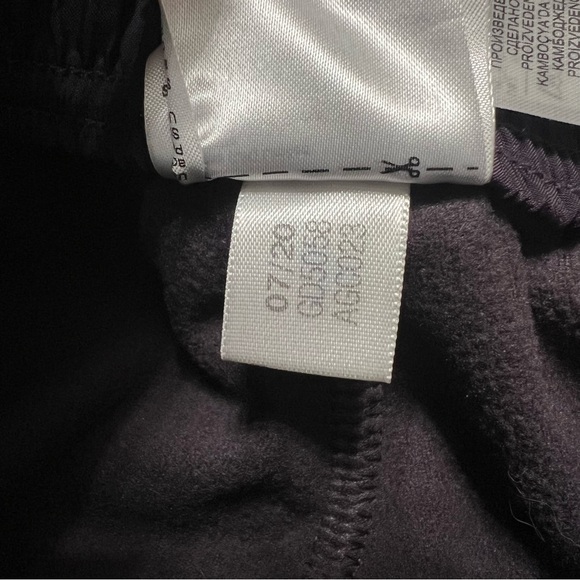 Adidas Mens Winterized Track/ Sweatpants Size M Noble Purple (Gold Logo) - Picture 7 of 7